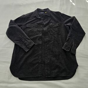 Polo Ralph Lauren Flannel Button Down Shirt Sz L Classic Fit